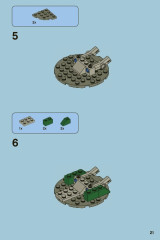 LEGO 7596 instructions page 21 – build guide