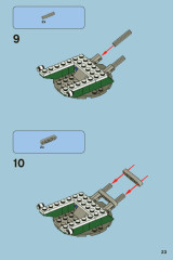 LEGO 7596 instructions page 23 – build guide