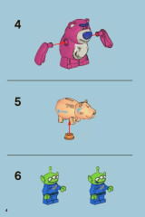 LEGO 7596 instructions page 4 – build guide