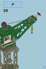 LEGO 7596 instructions page 45 – build guide