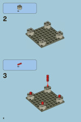 LEGO 7596 instructions page 6 – build guide