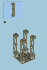LEGO 7596 instructions page 7 – build guide