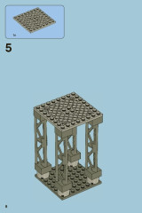 LEGO 7596 instructions page 8 – build guide