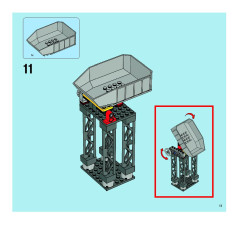 LEGO 7596 instructions page 11 – build guide