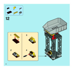 LEGO 7596 instructions page 12 – build guide