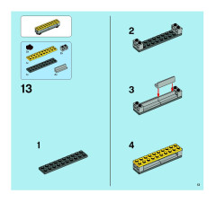LEGO 7596 instructions page 13 – build guide