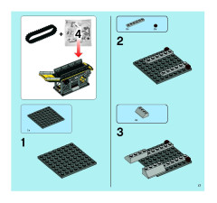 LEGO 7596 instructions page 17 – build guide