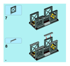 LEGO 7596 instructions page 20 – build guide