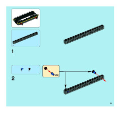 LEGO 7596 instructions page 21 – build guide