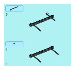 LEGO 7596 instructions page 22 – build guide