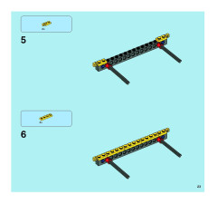 LEGO 7596 instructions page 23 – build guide