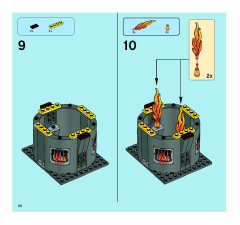 LEGO 7596 instructions page 40 – build guide