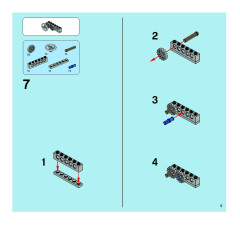 LEGO 7596 instructions page 5 – build guide