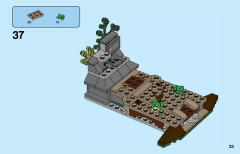 LEGO 75965 instructions page 33 – build guide