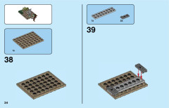 LEGO 75965 instructions page 34 – build guide