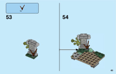 LEGO 75965 instructions page 43 – build guide