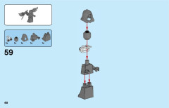 LEGO 75965 instructions page 48 – build guide