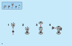LEGO 75965 instructions page 6 – build guide