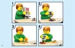 LEGO 75966 instructions page 2 – build guide