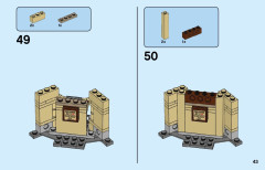 LEGO 75966 instructions page 43 – build guide