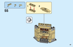 LEGO 75966 instructions page 47 – build guide