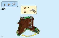 LEGO 75967 instructions page 18 – build guide