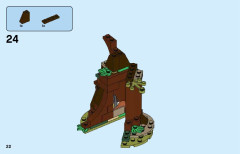 LEGO 75967 instructions page 22 – build guide