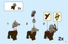 LEGO 75967 instructions page 5 – build guide