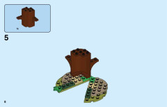 LEGO 75967 instructions page 8 – build guide