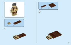 LEGO 75967 instructions page 3 – build guide