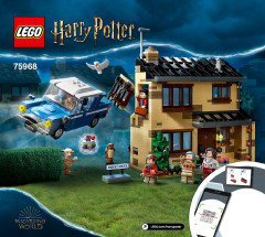 LEGO 75968 instructions page 1 – build guide