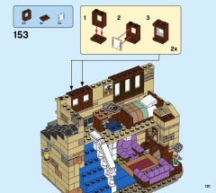 LEGO 75968 instructions page 121 – build guide