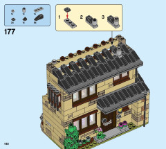 LEGO 75968 instructions page 140 – build guide