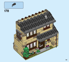 LEGO 75968 instructions page 141 – build guide