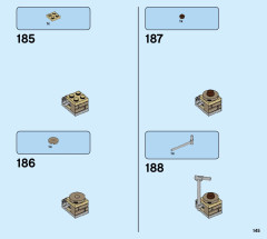 LEGO 75968 instructions page 145 – build guide