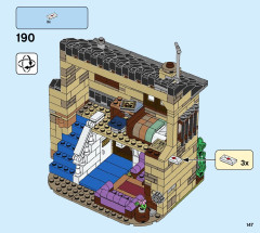 LEGO 75968 instructions page 147 – build guide