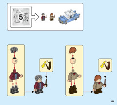 LEGO 75968 instructions page 149 – build guide