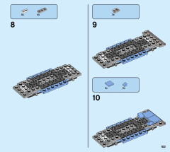 LEGO 75968 instructions page 153 – build guide