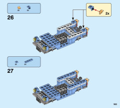 LEGO 75968 instructions page 163 – build guide