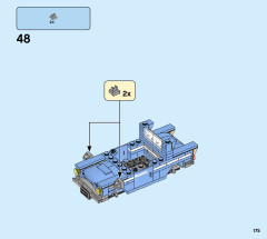 LEGO 75968 instructions page 175 – build guide