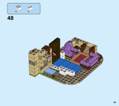 LEGO 75968 instructions page 43 – build guide