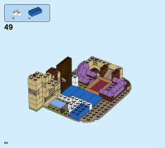 LEGO 75968 instructions page 44 – build guide