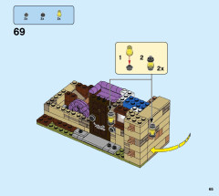 LEGO 75968 instructions page 65 – build guide