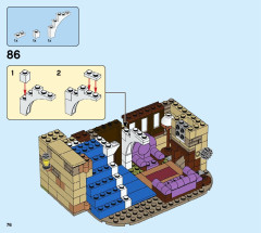 LEGO 75968 instructions page 76 – build guide