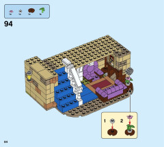 LEGO 75968 instructions page 84 – build guide