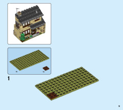 LEGO 75968 instructions page 9 – build guide