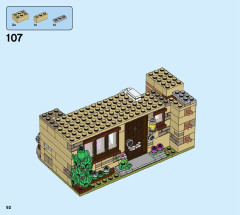 LEGO 75968 instructions page 92 – build guide