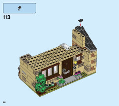 LEGO 75968 instructions page 98 – build guide