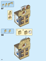 LEGO 75969 instructions page 128 – build guide