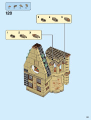 LEGO 75969 instructions page 143 – build guide